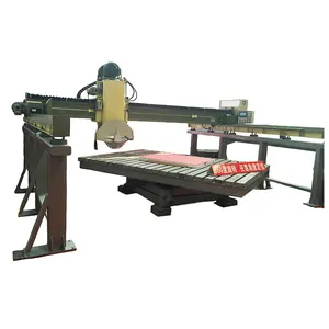 Infared bridge saw cutting machine used to cut granite