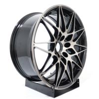 Jantes en alliage forgées concaves personnalisées neuves de 20 pouces 5x120 style 666M pour M3 M4 F80 F82 20x9/10 Noir brillant