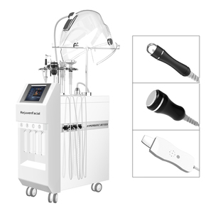 Équipement professionnel de beauté pour esthéticiennes, multifonctionnel, 10 poignées, jet d'eau et d'oxygène, écran tactile, acier inoxydable - Product Image 2