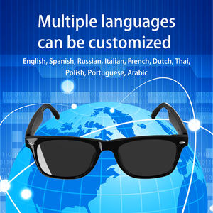 Lunettes intelligentes BGE13 avec verres anti-lumière bleue et lunettes de soleil, contrôle tactile, écoute de musique, réponse et raccrochage et rejet des appels téléphoniques, fonctions IA - Product Image 5