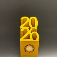 Trophée personnalisé en métal et cristal ZP, plaque de reconnaissance gravée pour les employés, cérémonie de fidélisation