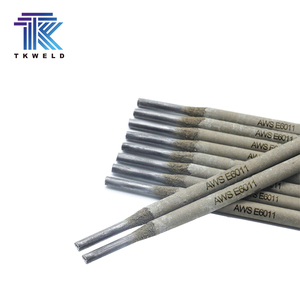 Electrodos de soldadura de celulosa estándar AWS de alta calidad TKweld Professional Supply 6011, modelo e6011 a bajo precio - Product Image 2