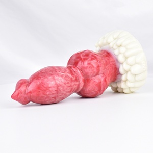 NNSX Lust Dog Toutu's Strong Body and Huge Balls Designed Silicone Dog Penis Adult Sex Toys Anal Plug Masturbator - Product Image 6