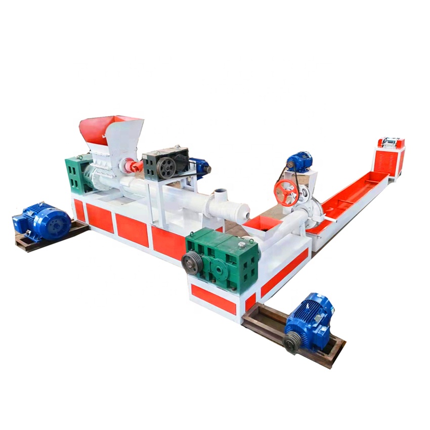 Низкая цена, линия по производству отходов пластиковых гранул, двухступенчатая ПП ПЭТ волоконная пленка для бутылок, машина для грануляции