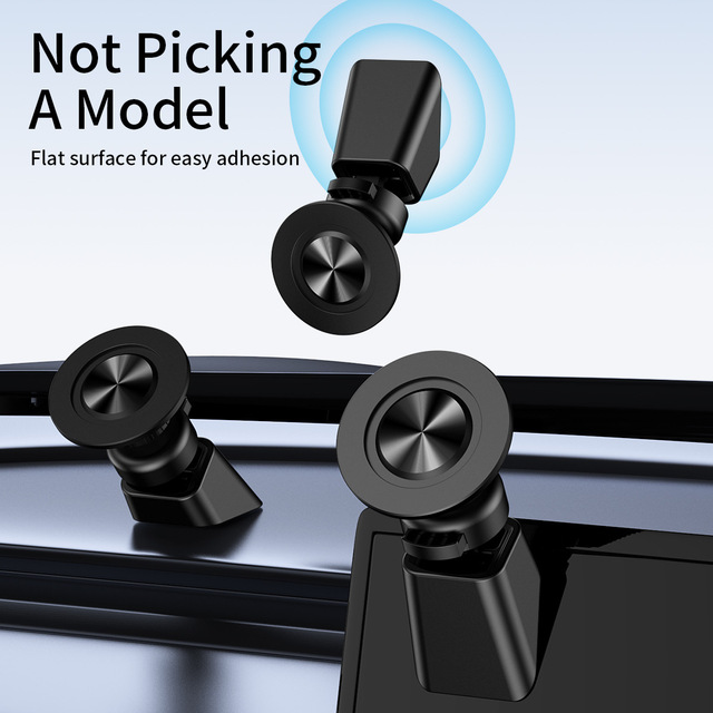Universal Adhesive MagSafe Car Mount Designed for Dashboards Serving As a Unified Replacement for Air Vent Navigation Mount Base