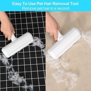 Reusable <b>Lint</b> <b>Remover</b> for Clothes Seat Pet Hair <b>Remover</b> Roller Dog and Cat Fur Hair Removal Cleaner Tool for Couch for Carpets - Product Image 6