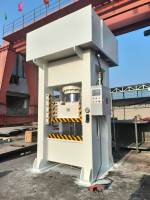 Prensa Hidráulica de Servicio Pesado CE 400T con Guías Lineales - Máquina de Conformado de Precisión con Motor PLC XINJE y Bomba para Procesamiento de Metales Automotrices