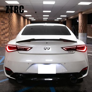 Alerón Trasero de Fibra de Carbono Real Estilo M4 para Q60 Q60S, 2013-2024 - Product Image 2