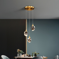 Lustre italien k9 lumière moderne éclairage de décoration de salle à manger de luxe pour la maison lustre linéaire en cristal led plafonnier suspendu