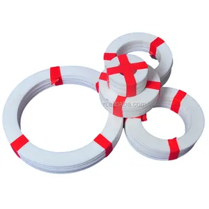 Gasket Material segel Gasket o-ring Ptfe putih tahan minyak dan panas kualitas tinggi buatan kustom