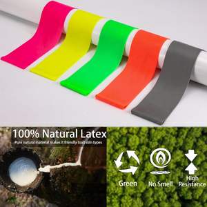 Venda quente Por Atacado Logotipo Personalizado Ginásio Casa Fitness Stretch Hip Resistência Bandas Workout Bandas para <span class=keywords><strong>Yoga</strong></span> Pilates - Product Image 5