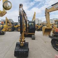 Mini-excavatrice compacte sur chenilles d'occasion 305.5E2 de 5,5 tonnes pour la construction agricole et l'aménagement paysager