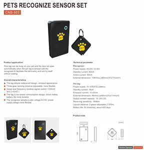 Rfid cảm biến động vật thông minh <span class=keywords><strong>tag</strong></span> sets Home an ninh Pet recognizer cho cửa tự động mở với điều chỉnh khoảng cách - Product Image 4