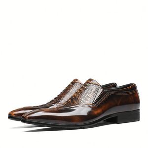 Zapatos de Vestir Formales de Cuero para Hombre, de Lujo, para Oficina, Negocios, Bodas y Eventos Formales - Product Image 3