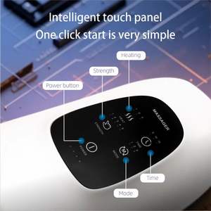 Máquina de masaje de mano de compresión de aire mejorada con masajeador de articulaciones de dedos eléctrico calentado para artritis masajeador de Palma y manos - Product Image 2