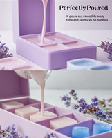 Base de Savon Blanc à la Glycérine Hydratante DIY pour Création de Savon Fait Main à Fondre et à Verser