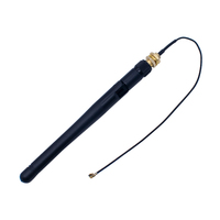 Antena aérea de 2,4 GHz 3dBi WiFi 2,4G, enrutador inalámbrico macho de 2, 1, 2, 2, 1 cm PCI U.FL IPX a 1, ESP8266 ESP32, cable flexible macho