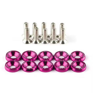 Rondelles carrées en aluminium colorées ISO, usinage sur mesure, finition anodisée, dureté 45H, diamètre extérieur <span class=keywords><strong>30mm</strong></span>, M5, vente en gros usine - Product Image 6