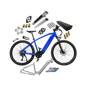 厂家直销铝合金电动自行车配件6061定制自行车车架