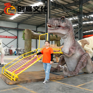 <span class=keywords><strong>Parco</strong></span> <span class=keywords><strong>divertimenti</strong></span> Animatronic dinosauro modello di arrampicata <span class=keywords><strong>con</strong></span> rete di sicurezza per bambini fabbrica vende - Product Image 3