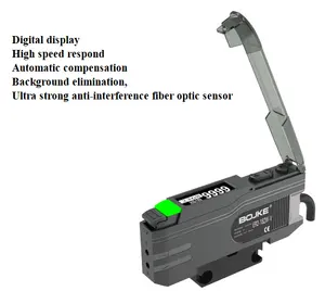 Fiber Optics Sensor Laser Type With Coaxial Amplifier Fiber Optic Speed Sensor Accuracy Fiber Optic Sensors With Miniaturization