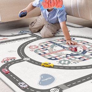 Pädagogischer lustiger neuer <span class=keywords><strong>gro</strong></span>ßer Familien-fliegender Schach-Eltern-Kind-kriechender Teppich - Product Image 5