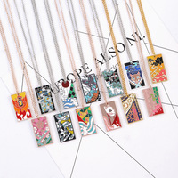 Collier pendentif personnalisé en métal de haute qualité, vente en gros, pas cher, personnages d'anime et de films, offre spéciale