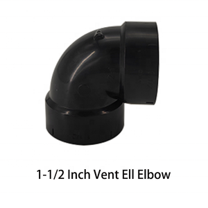 फास्ट डिलीवरी एब्स उपकरण बाथरूम के सामान 1 2 इंच वेंट कोहनी पाइप फिटिंग कोहनी - Product Image 2