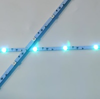 Bande lumineuse LED rigide en aluminium SMD5050 5 mm DC12V RGB IP20 850MM 24D avec télécommande