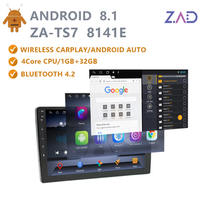 Entrega rápida Reproductor de DVD <span class=keywords><strong>Android</strong></span> 8,1 Unidad principal 4-Core GPS GLONASS DAB Ready MIPI Pantalla de coche para coche universal - Product Image 3