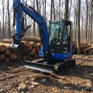 Mini Excavadora Hidráulica KYLIN de 3 Toneladas con Motor EPA, Excavadora Pequeña con Cabina con Aire Acondicionado / Martillo Hidráulico / Enganche Rápido - Product Image 4