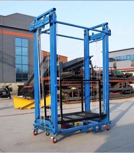 Herramienta de elevación de cuerda de alambre de andamio de capacidad eléctrica hidráulica de 350KG, polipasto de acero de rango de 2M y 10M para nueva construcción, uso doméstico, venta al por menor - Product Image 5