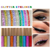 Fard à paupières liquide, illuminateur, étiquette privée, scintillant, faible quantité minimale de commande, vente en gros,