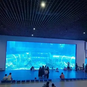 Hoja de vidrio acrílico transparente personalizada de precio de acuario Acrílico
