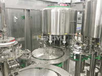Ligne de production de machines de mise en bouteille d'eau minérale en plastique pour animaux de compagnie entièrement automatique ou machine de remplissage d'eau en bouteille