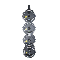 Láser de Discoteca, Efecto Mágico, 3w, Precio de Fábrica, Escáner de 25kpps, Control DMX, Luz Láser