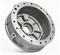 Boîtier de volant moteur en alliage d'aluminium moulé sous pression par gravité, sur mesure pour système de transmission de moteur automobile