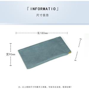 Étui à lunettes rectangulaire bleu ciel avec fermeture éclair pour le rangement des lunettes de soleil et des lunettes de vue, design tendance printemps 2024 - Product Image 4