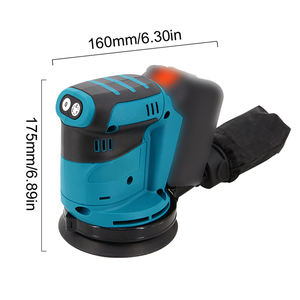 <span class=keywords><strong>Ponceuse</strong></span> orbitale <span class=keywords><strong>sans</strong></span> <span class=keywords><strong>fil</strong></span>, 125mm, moteur à brosse, broyeur de bois, polisseuse électrique de voiture, bois, métal, cire, polissage, <span class=keywords><strong>ponceuse</strong></span> - Product Image 6