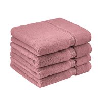 Serviettes de toilette de qualité hôtelière 5 étoiles en gros, 100% coton, blanches
