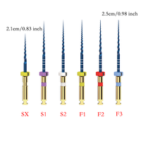 Limas rotativas dentales Endo, limas Rainbow NiTi, motor de activación súper térmica para limas de conducto radicular, limpieza, uso de dentista