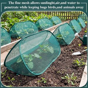 Rete Anti-<span class=keywords><strong>Uccelli</strong></span> Pieghevole Salvaspazio C335 per Piante, Copertura a Rete <span class=keywords><strong>da</strong></span> Giardino per Ortaggi e Fiori - Product Image 6
