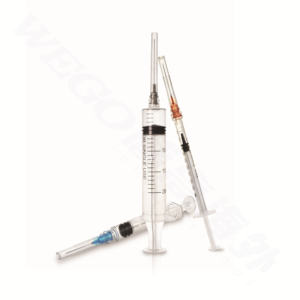 WEGO Syringe 3 Bagian Sekali Pakai Steril Medis 1Ml/2Ml/<span class=keywords><strong>3Ml</strong></span>/5Ml/10Ml Jarum Suntik Pengunci <span class=keywords><strong>Luer</strong></span> - Product Image 1