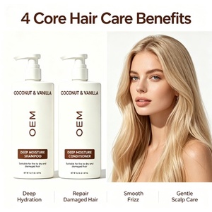 Tropisches Kokos-Vanille Feuchtigkeitsspendendes Haarpflege-Duo |   Langanhaltender, warmer, süßer Duft, beruhigt trockene, angespannte, empfindliche Kopfhaut. - Product Image 2