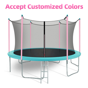 2024 New giá rẻ người lớn lớn Vòng Trampoline 6ft <span class=keywords><strong>8ft</strong></span> 10ft 12ft 14ft 16ft vườn ngoài trời rebounder Trampoline cho trẻ em - Product Image 4