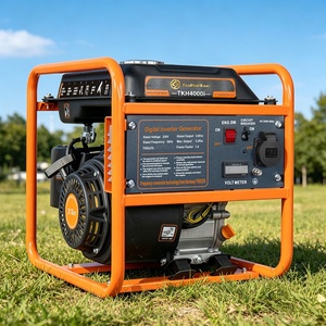 Générateur Inverter Portable à Essence 3kW/3.2kW 4 Temps 50Hz - Démarrage par Lanceur, Châssis Ouvert Léger pour Utilisation Extérieure et Domestique d'Urgence - Product Image 1