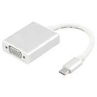 Adaptateur Convertisseur USB 3.1 Type C USB-C vers VGA de Qualité Supérieure pour Macbook Pro Air Surface Laptop Téléphone Mobile Tablette
