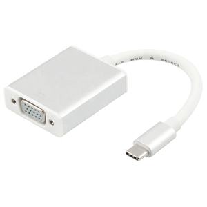 Adaptateur Convertisseur USB 3.1 Type C USB-C vers VGA de Qualité Supérieure pour <span class=keywords><strong>Macbook</strong></span> Pro <span class=keywords><strong>Air</strong></span> Surface Laptop Téléphone Mobile Tablette - Product Image 1