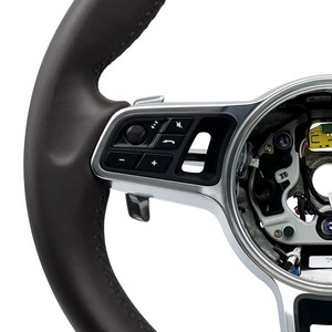 Volante in Fibra di Carbonio per Auto, Compatibile con Panamera, Cayman, Cayenne, Macan, <span class=keywords><strong>Taycan</strong></span> dal 2012 al 2014 - Product Image 5