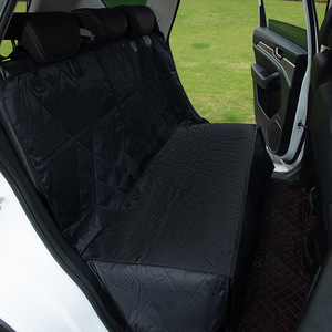 حصيرة مقاومة للماء مبطنة من البوليستر أرجوحة سفر خلفية حيوانات أليفة غطاء مقعد سيارة للحيوانات الأليفة - Product Image 4